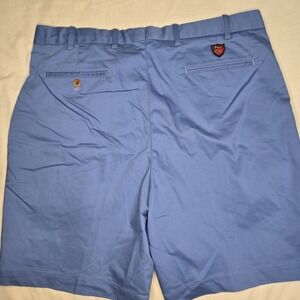 Polo Golf Ralph‎ Lauren Shorts Size 36 Mens 9" Inseam Light Blue Shield Logo Vtg